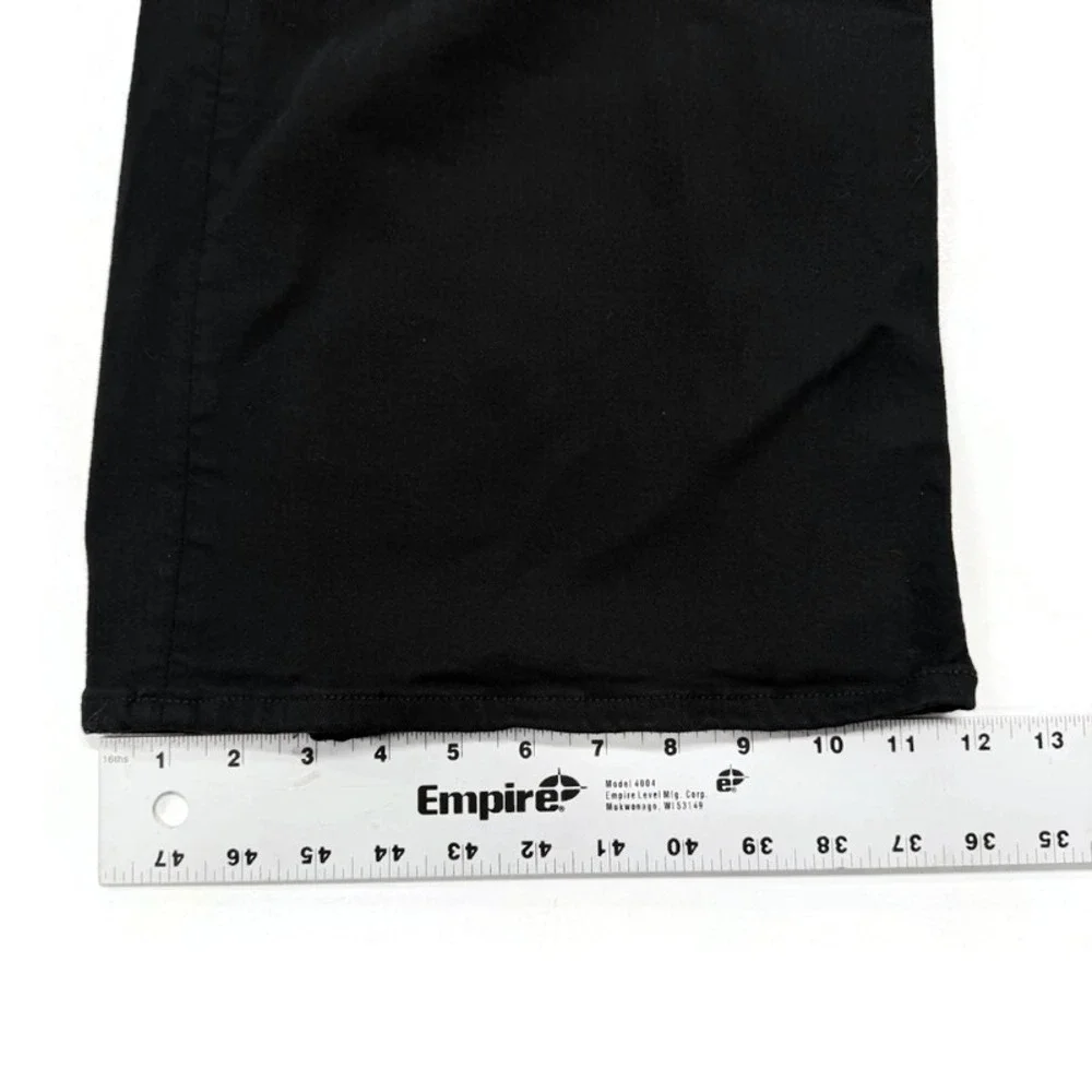 Rag & Bone Sofie High-Rise Ankle Ultra Wide‎ Leg Jeans Black Womens 30 x 29